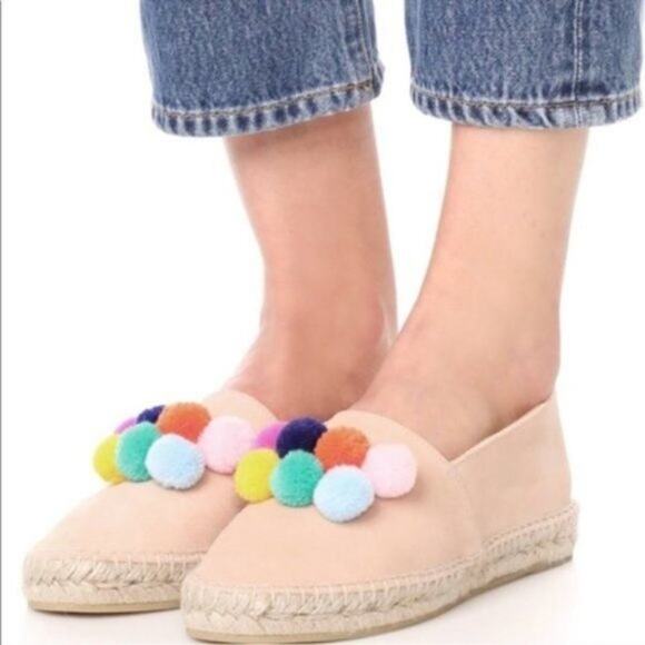 ANTHROPOLOGIE SOUTH PARADE POM POM ESPADRILLES - Picture 6 of 6